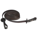 Reins Jeremy & Lord Leather Grip Stop Reins 4'9 - Brown