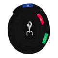 Lunge Lead With Circle Markers - Black