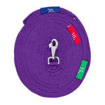 LUNGE LEAD WITH CIRCLE MARKERS - PURPLE