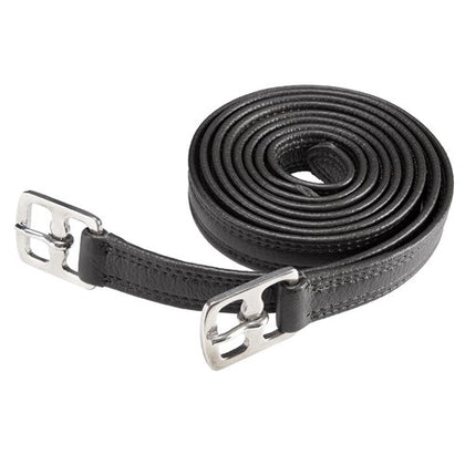 Synthetic Stirrup Leathers Child 1" X 48"/122cm [sz:black]