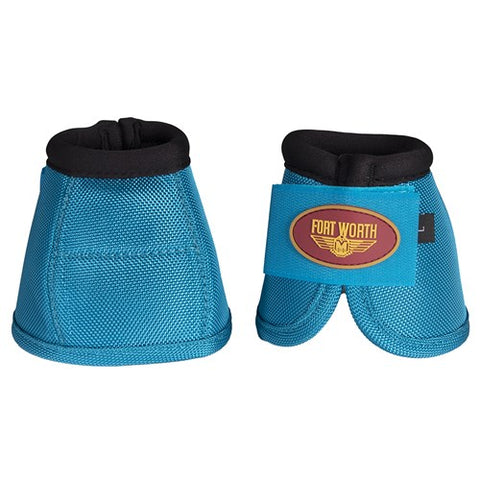 FORT WORTH BALLISTIC NO-TURN BELL BOOTS -  TURQUOISE [SZ:LARGE]