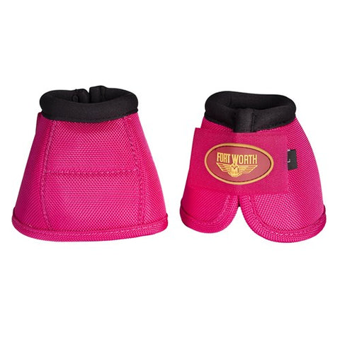 FORT WORTH BALLISTIC NO-TURN BELL BOOTS - PINK [SZ:MED]