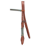 Fort Worth Aponi Headstall Turq Two Tone [sz:2]