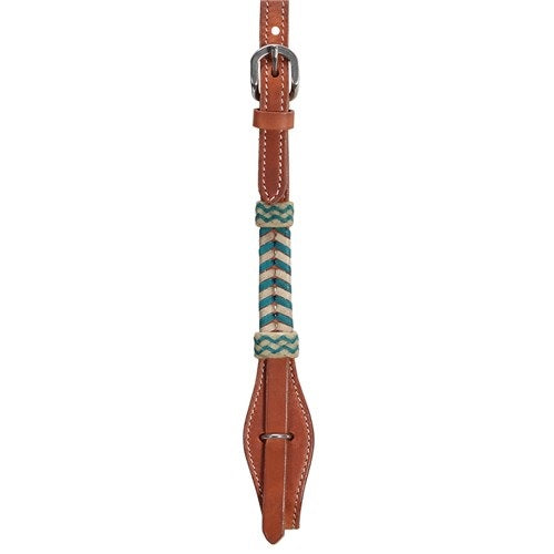 Fort Worth Aponi Headstall Turq Two Tone [sz:2]