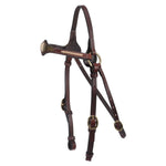 FORTWORTH BARCOO BRASS BRIDLE 5/8" - CHESTNUT [SZ:COB]