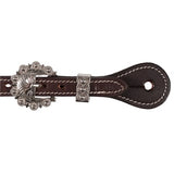 Spur Straps Fortworth Basket Carved Womens - Copper/turq [sz:ladies]