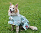 SUPREME DOG RUG - OLIVE DAISIES [SZ:51CMS]