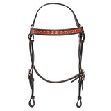 Fort Worth Barcoo Bridle With Tooled Brow Band [sz:full]