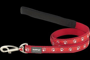 Red Dingo Fixed Lead Desert Paws - Red