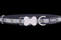 Red Dingo Bumble Bee Dog Collar - Black