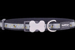 RED DINGO BUMBLE BEE DOG COLLAR - BLACK