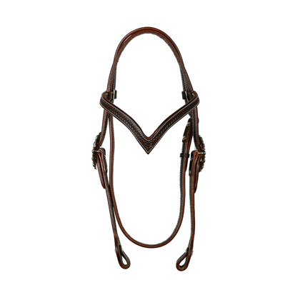 Syd Hill Carbine Bridle - Dark Brown