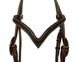 SYD HILL CARBINE BRIDLE - DARK BROWN