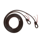 SYD HILL DOUBLE OILY SPLIT REINS - DARK BROWN