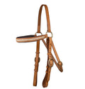 Syd Hill Barcoo Rawhide Browband Bridle - Natural [sz:cob]