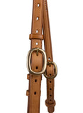 Syd Hill Barcoo Rawhide Browband Bridle - Natural [sz:cob]