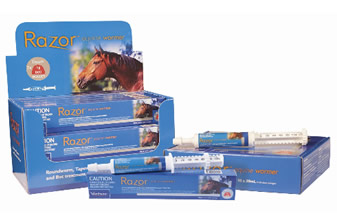 Razor Equine Wormer 2 Dose Syringe