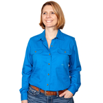 JUST COUNTRY BROOKE SHIRT BLUE JEWEL