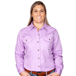JUST COUNTRY BROOKE SHIRT ORCHID