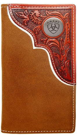 WALLET ARIAT RODEO TOOLED OVERLAY WLT1112A