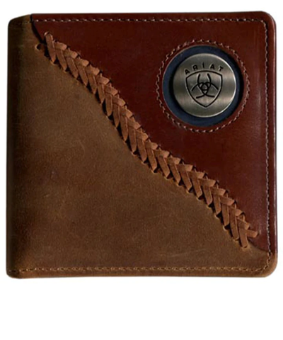 WALLET ARIAT BIFOLD TWO TONED STITCH WLT2113A