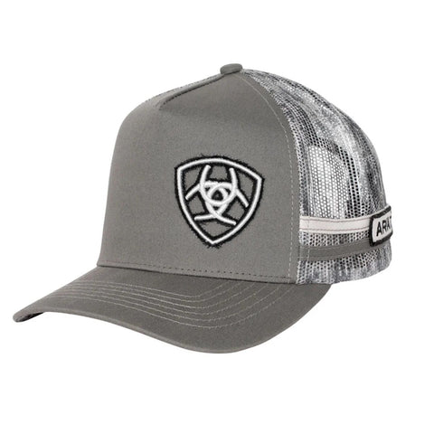 ARIAT DIGI CAMO TRUCKER CAP - CASTLEROCK GREY 