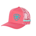 ARIAT DIGI CAMO TRUCKER CAP - PINK LEMONADE 