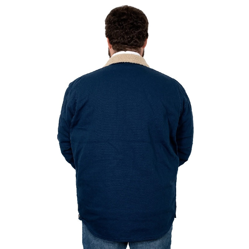 Just Country Mens Diamantina Sherpa Jacket - Navy