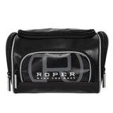 ROPER PVC TOILETRIES BAG - BLACK