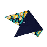 JUST COUNTRY CARLEE DOUBLE SIDED SCARF - NAVY/SUNFLOWERS