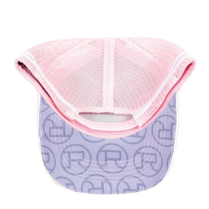 Roper Trucker Mini Plaid Cap - Pink/light Pink 