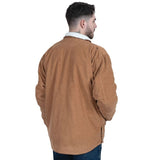 JUST COUNTRY MENS DIAMANTINA CORDUROY SHERPA - CARAMEL [SZ:2XS]