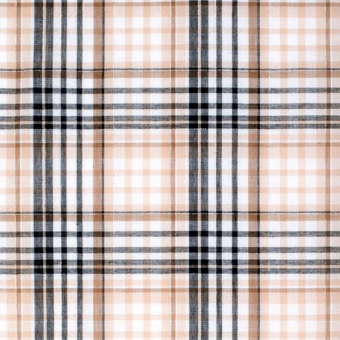 JUST COUNTRY ABBEY FULL BUTTON PRINT WORKSHIRT - FAWN LUREX PLAID [SZ:10]
