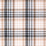 JUST COUNTRY ABBEY FULL BUTTON PRINT WORKSHIRT - FAWN LUREX PLAID [SZ:10]