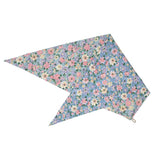JUST COUNTRY CARLEE DOUBLE SIDED SCARF - WINTER SKY BLUE FLORAL/BLUE BELL FLORAL [SZ:2]