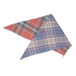 JUST COUNTRY CARLEE DOUBLE SIDED SCARF - COUNTRY BLUE PLAID/DUSTY JADE PLAID 