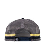 Roper Bison Print Trucker Cap - Navy [sz:2]
