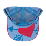 Roper Cactus Print Trucker Cap - Blue Jewel [sz:2]