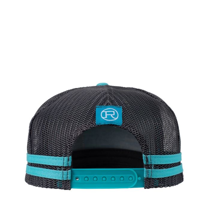 Roper Cattle Tag Trucker Cap - Teal 