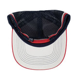 Roper Patch Trucker Cap - Navy/red [sz:2]