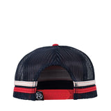 Roper Patch Trucker Cap - Navy/red [sz:2]