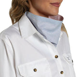 Just Country Carlee Double Sided Scarf - Powder Pink/powder Blue [sz:2]