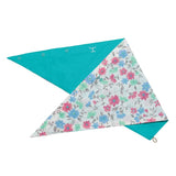 Just Country Carlee Double Sided Scarf - Turquoise/white Confetti Floral [sz:2]