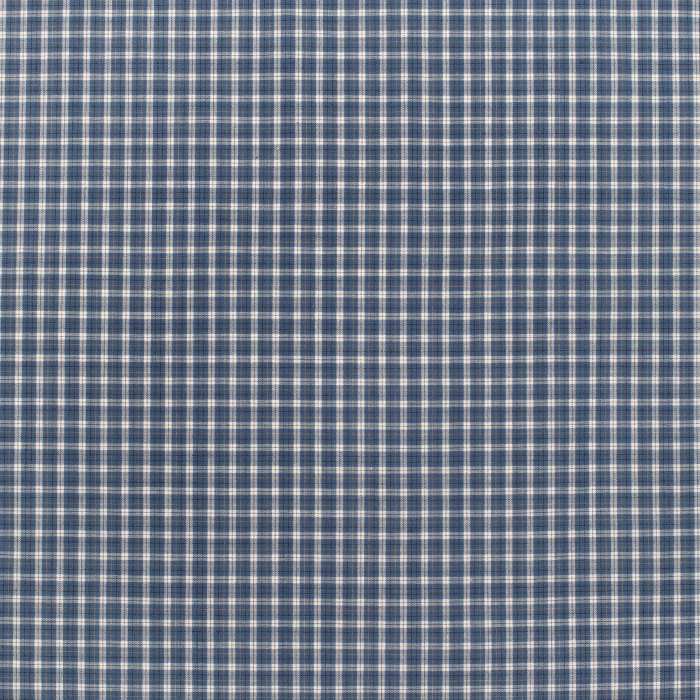 Just Country Austin Mens Full Button Check Print Workshirt - Demin & White Check [sz:s]