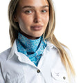 Just Country Carlee Double Sided Scarf - Swedish Blue Stars / Hot Pink Stars