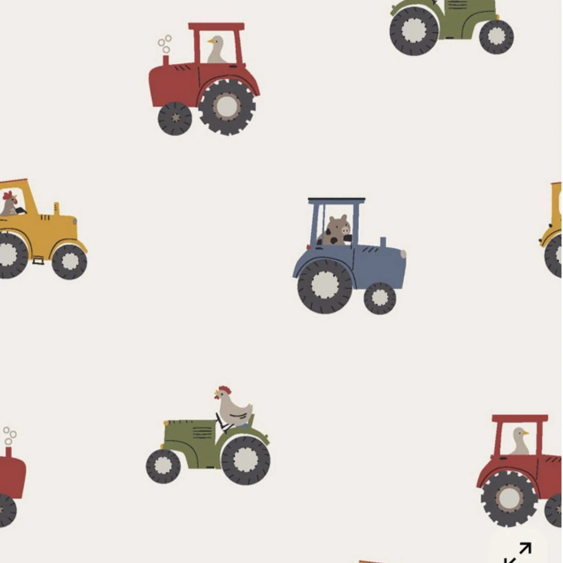 Just Country Frankie Infants Jumpsuit - Tractors