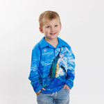 ARIAT KIDS FISHING SHIRT - MARLIN [SZ:K2]