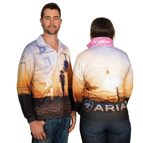 Ariat Uni Fishing Shirt - Outback Cowgirl [sz:2xs]