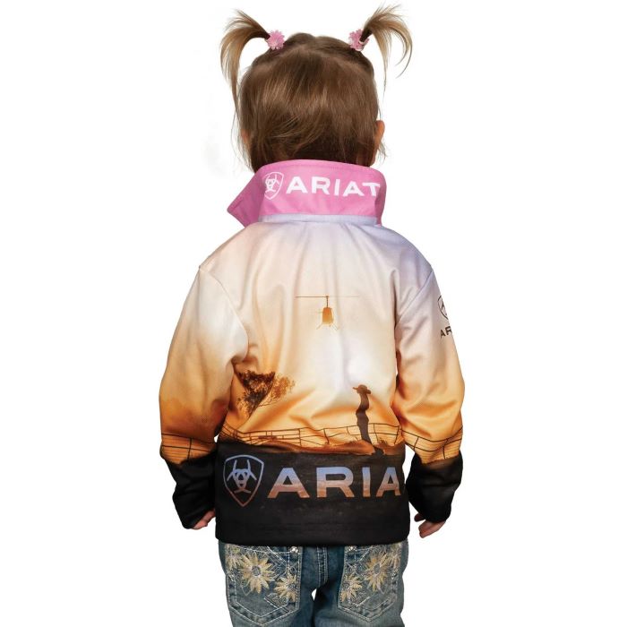 Ariat Kids Fishing Shirt - Outback Cowgirl [sz:2]