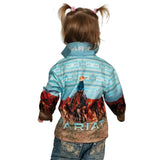 Ariat Kids Fishing Shirt - Little Cowgirls [sz:k2]